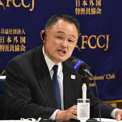 Yasuhiro Yamashita, president of the Japanese Olympic Committee. Photo: AFP
