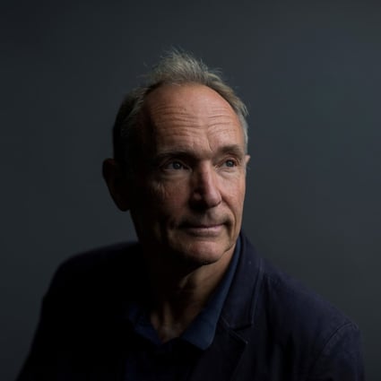 World Wide Web founder Tim Berners-Lee poses for a photograph following a speech at the Mozilla Festival in London on October 27, 2018. Photo: Reuters