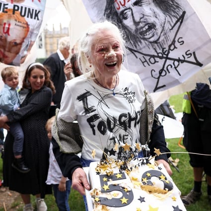 Fashion Designer Vivienne Westwood Joins Julian Assange S 50th Birthday Picnic In London South China Morning Post