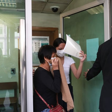 Defendant Victoria Marie Alcaide Guadiz declined to speak to reporters as she was whisked from court to a waiting vehicle after her sentencing. Photo: Winson Wong