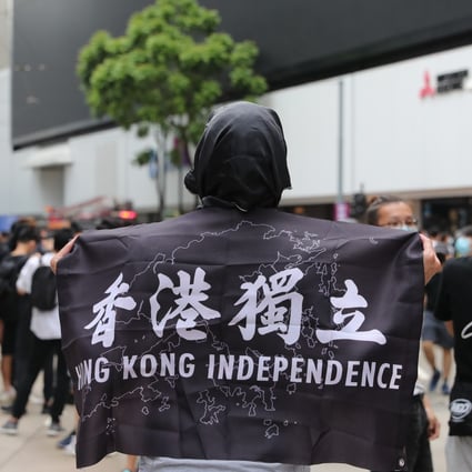 Pro-independence supporters have been backing their cause through other means than protests since the national security law’s imposition, a senior Hong Kong official says. Photo: Sam Tsang