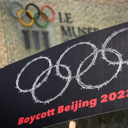 The motion calls for a diplomatic boycott of the Beijing Winter Olympics. Photo: AFP