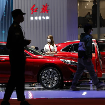 China sold 12.89 million vehicles between January and June, up 25.6 per cent from the same period a year earlier. Photo: AP