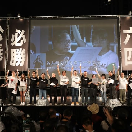 The organisers of Hong Kong’s annual Tiananmen Square vigil will dismiss staff amid what they say is increasing political pressure. Photo: Sam Tsang
