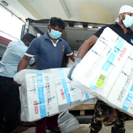 Sri Lanka is a partner in the emergency supplies reserve project. Photo: Xinhua