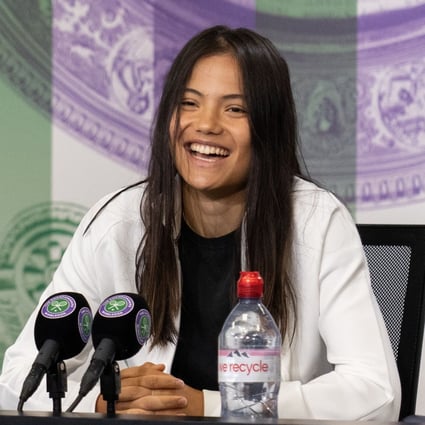British Teenager Emma Raducanu Wins Wimbledon Breakthrough Award South China Morning Post
