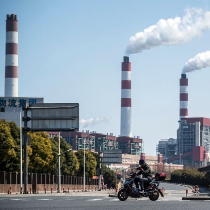 The trading scheme is seen as vital if China is to be carbon neutral by 2060. Photo: AFP