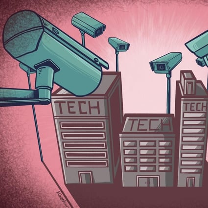A cybersecurity review of Didi has signalled a new era in data governance in China, where regulators have become concerned about public listings overseas. Illustration: Lau Ka-kuen/SCMP