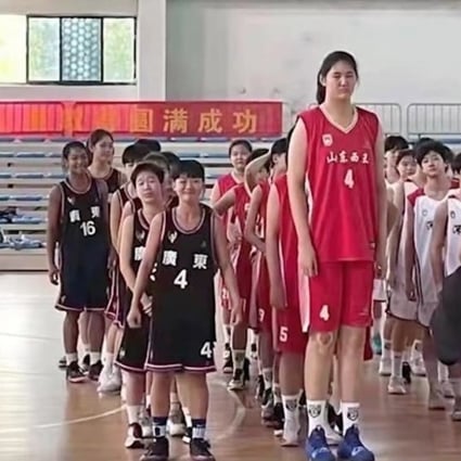 New Yao Ming Is 14 Year Old Girl Zhang Ziyu Standing 2 26m South China Morning Post New Yao Ming Is 14 Year Old Girl Zhang Ziyu Standing 2 26m South China Morning Post
