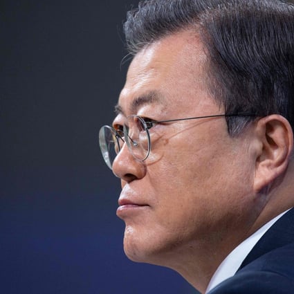 South Korean President Moon Jae-in will not attend the opening ceremony of the Tokyo 2020 Olympic Games or meet with the Japanese prime minister. Photo: AFP