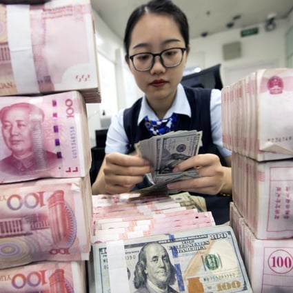 Taking the global payment value as an example, the yuan ranked only fifth with a share of 1.95 per cent in May, compared with 40 per cent for the US dollar, according to the Society for Worldwide Interbank Financial Telecommunication. Photo: EPA-EFE