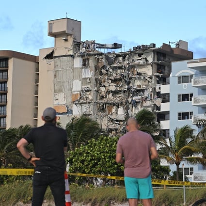 Champlain Towers South in Surfside, Florida, collapsed on June 24. Photo: Miami Herald / TNS