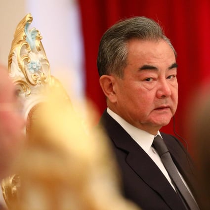 Wang Yi is expected to meet Wendy Sherman in Tianjin on Monday. Photo: AFP