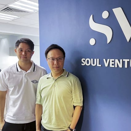 Warren Hui, a partner at Soul Ventures, and Billy So, the investment firm’s co-founder, at its offices in Central in Hong Kong. Photo: Handout