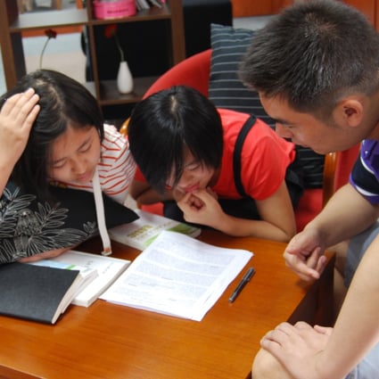 Parents are concerned that Beijing’s crackdown on for-profit tutoring services will hurt their children’s career prospects. Photo: Alice Yan