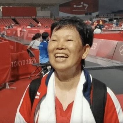 Ni Xialian is the oldest table tennis competitor in Olympics history. While representing Luxembourg, the Chinese native is being dubbed the ‘Shanghai auntie’. Photo: 163.com