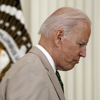 US President Joe Biden is seen in the White House on Friday. Photo: EPA-EFE