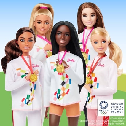 Mattel is facing criticism after it released a collection of Barbie dolls to celebrate the Olympics that do not include a character of East Asian ethnicity. Photo: Handout