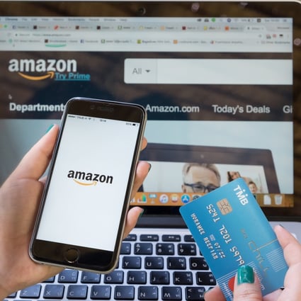 The share of Chinese online merchants on Amazon.com’s US site surged to 63 per cent this year, up from 28 per cent in 2019. Photo: Shutterstock