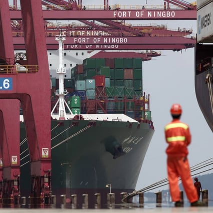 China’s Ningbo-Zhoushan Port has closed one of its terminals indefinitely after a vaccinated worker tested positive for the coronavirus. Photo: Reuters