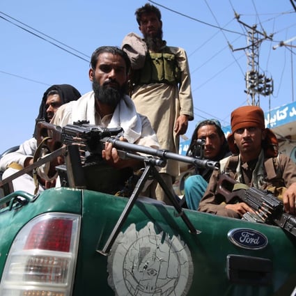 Taliban fighters patrol in Jalalabad, Afghanistan on August 17, 2021. Photo: EPA-EFE