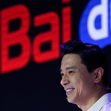 Baidu co-founder and CEO Robin Li believes the future of road transport is robotic. Photo: AFP