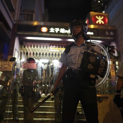 The 15-year-old defendant was arrested as police chased protesters into Prince Edward MTR station on the night of August 31, 2019. Photo: AP