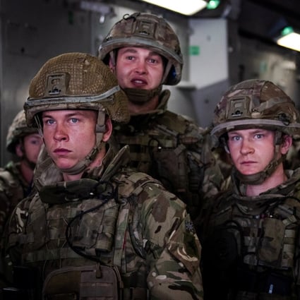 Britain last month withdrew most of its 750 remaining troops from Afghanistan but sent soldiers back to help with evacuations. Photo: Reuters