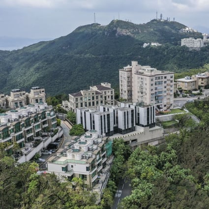 Luxury apartments and residential buildings on The Peak. Photo: Roy Issa