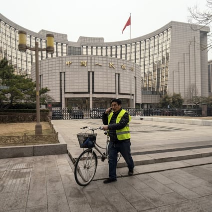 New credit in China expanded in July at the slowest pace since February 2020, driven by a sharp slowdown in shadow banking, government bond issuance and tighter rules for property developers’ financing. Photo: Bloomberg