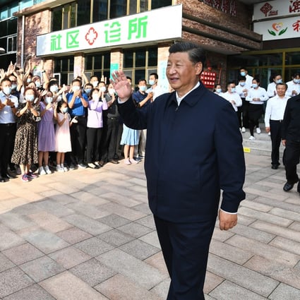President Xi Jinping visited Chengde in the northern province of Hebei this week, where he visited several projects including an elderly care facility. Photo: Xinhua