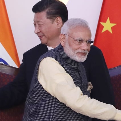 Chinese President Xi Jinping and Indian Prime Minister Narendra Modi. Photo: AP