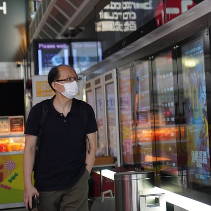 A moviegoer at Broadway Circuit Cinema at Mong Kok. Hong Kong authorities are moving to tighten their grip over what films can screen in the city. Photo: SCMP / Sam Tsang