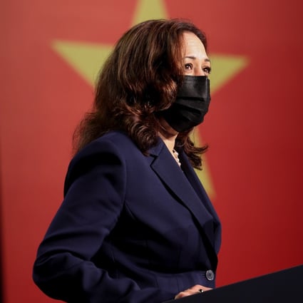 US Vice-President Kamala Harris’ two-day trip to Vietnam is part of a Southeast Asian diplomatic charm offensive that first took her to Singapore. Photo: Reuters