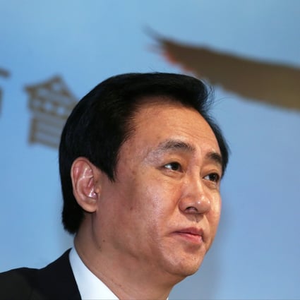 Evergrande chairman Hui Ka-yan admitted the company he founded was at risk of default. Photo: Nora Tam