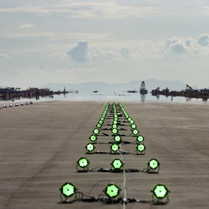 The third runway features some 14,000 ground lights to help guide pilots. Photo: Winson Wong