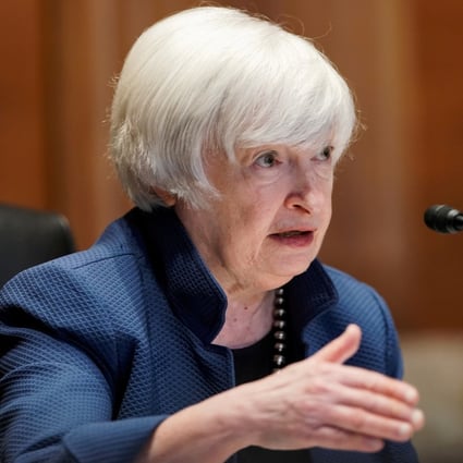 US Treasury Secretary Janet Yellen answers questions during a Senate Appropriations Subcommittee hearing in Washington in June. Photo: Reuters
