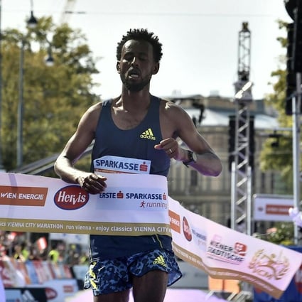 Ed uberørt blod Vienna City Marathon winner disqualified for wearing shoes that are one  centimetre too thick | South China Morning Post