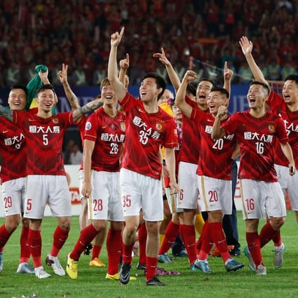 Guangzhou Football Club, as Guangzhou Evergrande, dominated Chinese football for almost a decade, now they are facing serious financial problems. Photo: AFP