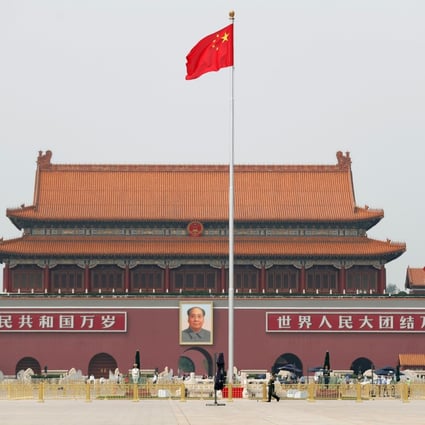 The Chinese flag flutters in Tiananmen Square, Beijing. President Xi Jinping last week announced a new stock exchange to be based in China’s capital. Photo: Reuters