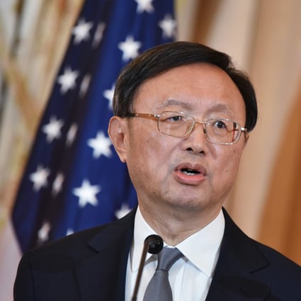 China’s foreign policy chief Yang Jiechi has urged Democrats and Republicans to help get the China-US relationship back on track. Photo: AFP