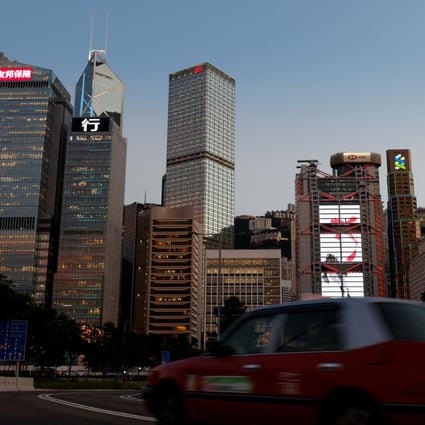 Hong Kong’s Central business district. About US$12 billion of green bonds and loans for projects with environmental benefits were issued in the city last year. The governments plans to issue US$22.5 billion of green bonds in the next five years. Photo: Reuters