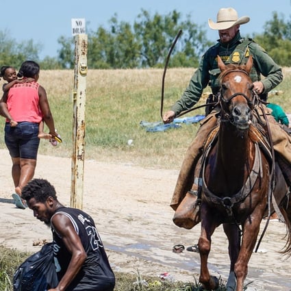 White House condemns &#39;whipping&#39; of Haiti migrants by border guard on  horseback | South China Morning Post