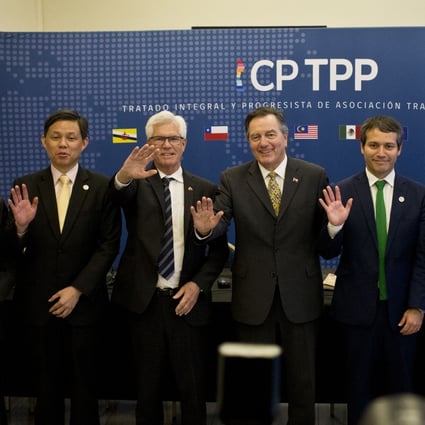 Beijing applied to join the CPTPP on September 16 and Taipei applied on September 22. Photo: AP Photo