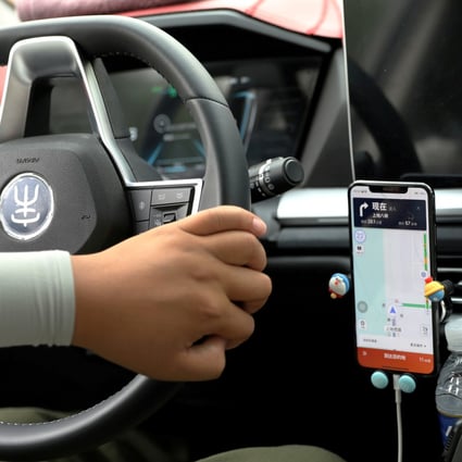 Didi Chuxing’s ride-hailing orders have started to decline in August, as the company remains under the government’s cybersecurity review. Photo: Reuters