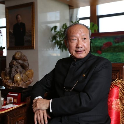 Chen Feng, founder of China's Hainan Airlines and the HNA Group during an interview in Haikou on 23 June, 2017. Photo: Xiaomei Chen