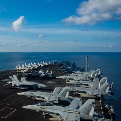 The USS Ronald Reagan is said to have entered the South China Sea via the Strait of Malacca on Friday. Photo: US Pacific Fleet