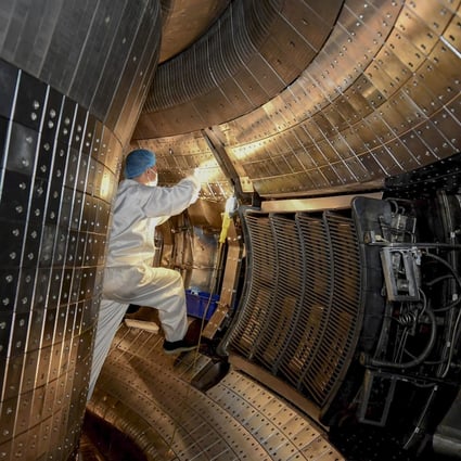 China’s reactor is designed to generate enough energy for electricity production. Photo: Xinhua