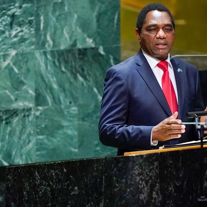 Zambia’s President Hakainde Hichilema has vowed to “uncover Zambia’s true debt burden”. Photo: Pool via Reuters