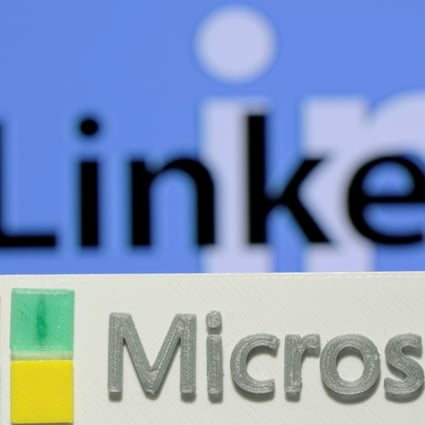 LinkedIn, which is owned by Microsoft, has blocked China-based users from accessing the accounts of several US journalists. Illustration: Reuters
